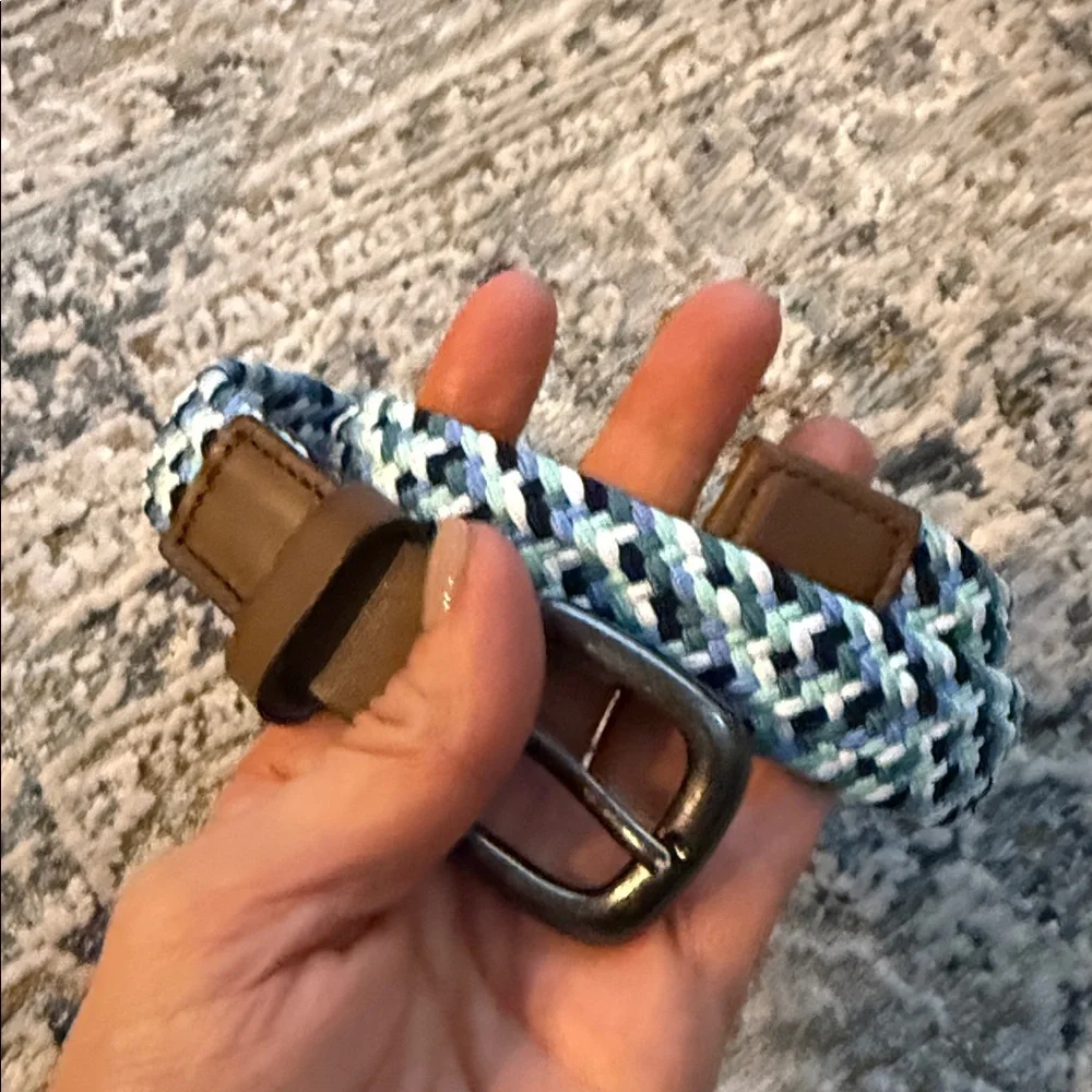 Stylish Brown and Blue belt for your little boy ❤️ size 6 to 8